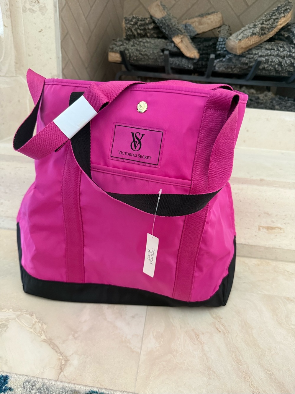 *NEW* Victoria’s Secret Pink and Black Tote
